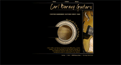 Desktop Screenshot of barneyguitars.com